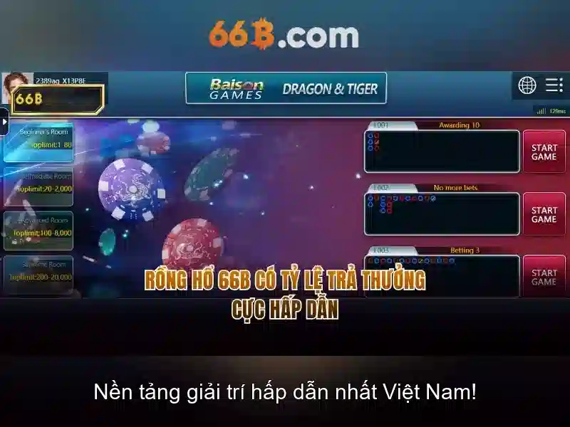Trải Nghiệm Slot 66B Đa Dạng
